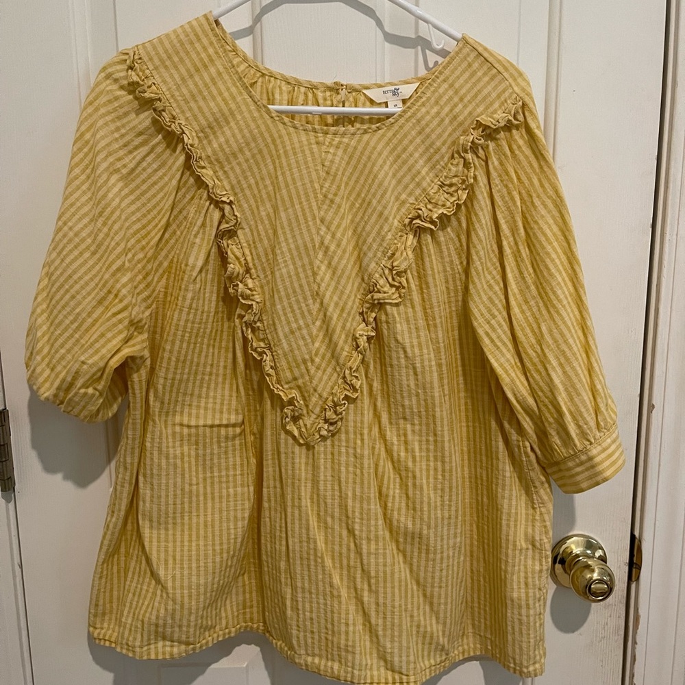 Terra & Sky 1X yellow gold shirt